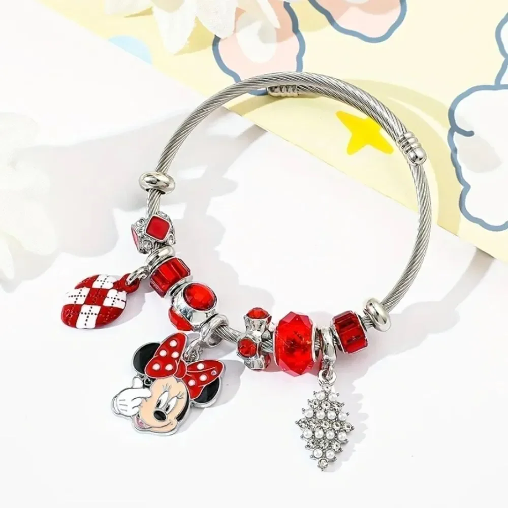 Disney Minnie Mouse Charm Bracelet